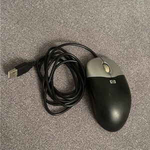 HP Optical wired usb mouse